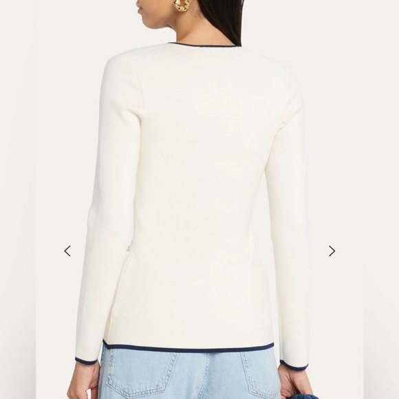 NWOT Rag and Bone Ella Zip Front Top - Picture 2 of 14